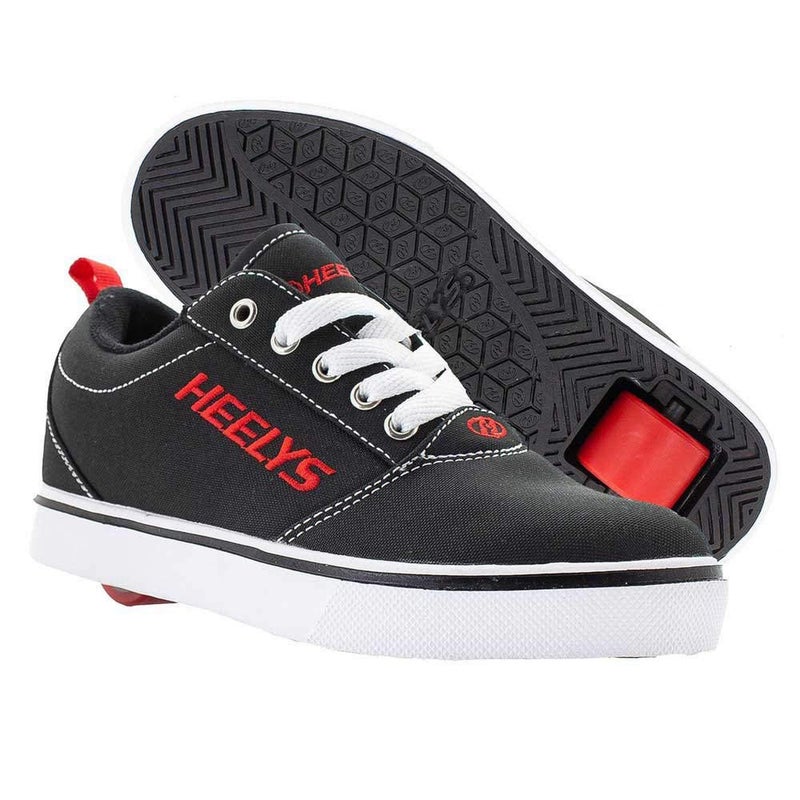 HEELYS Pro 20 (Little Kid/Big Kid/Adult) Black/White/Red 7 Men's, 8 Women's M - Image 4